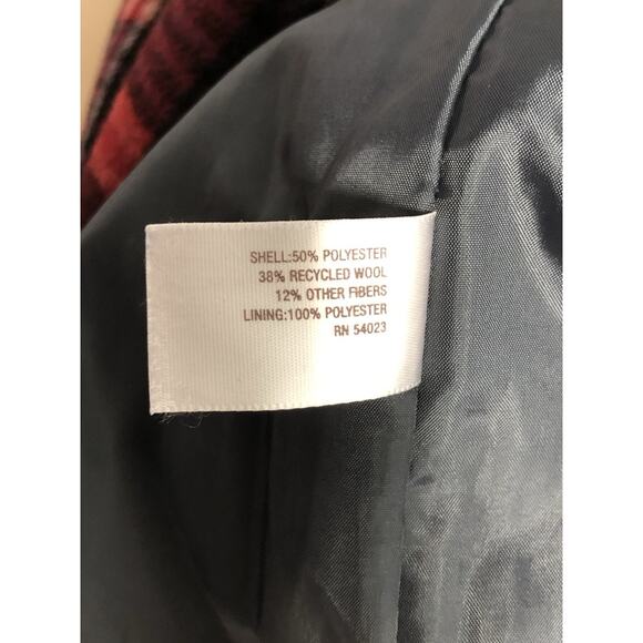 Old Navy Pea Coat XL Pocket Long Sleeve Full Double Breasted Pocket Bella Swan - Picture 6 of 8